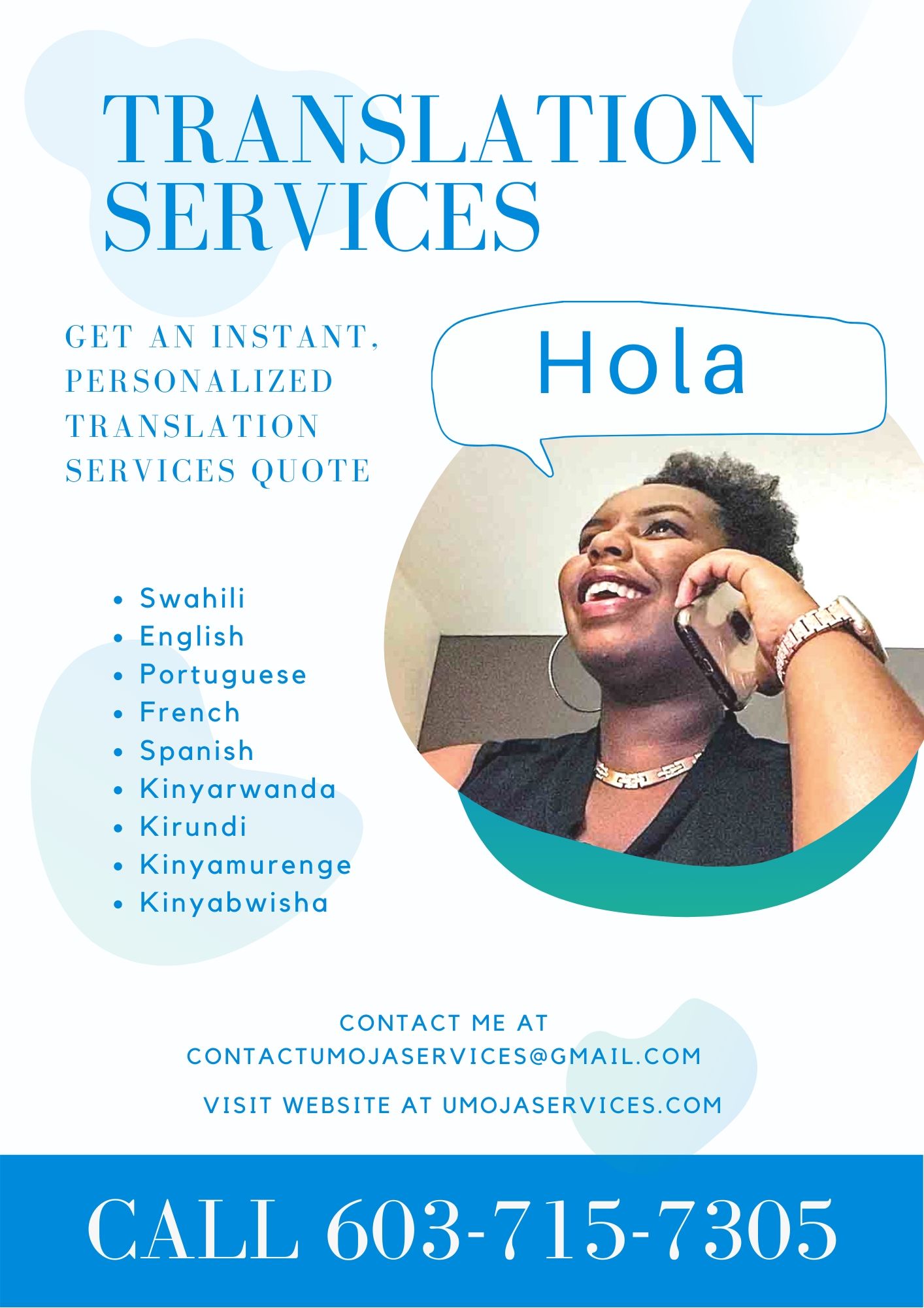 This project consisted of making the website and this flyer below